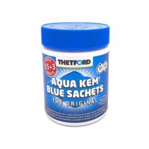 Aqua kem blue sachets